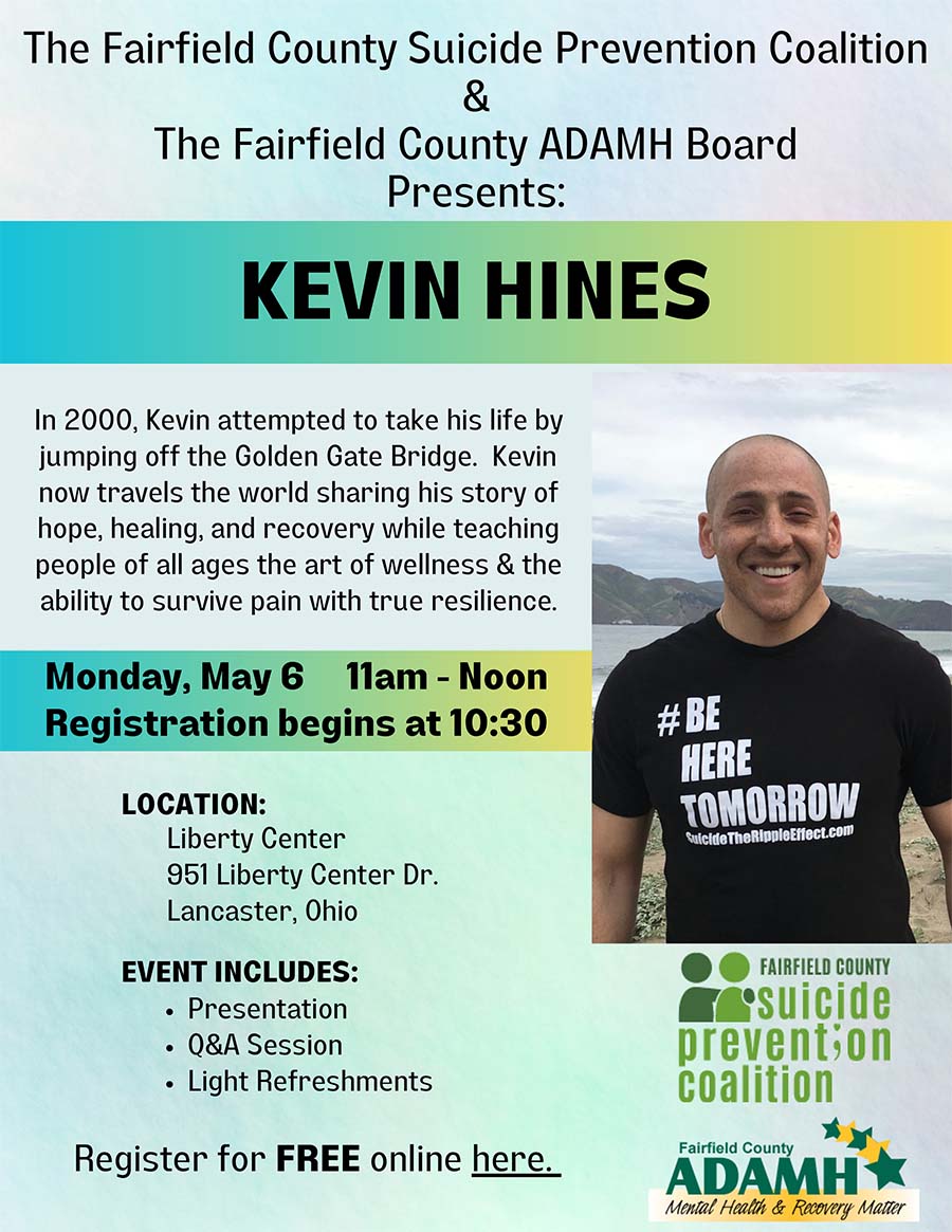 Speaking Event: Kevin Hines ad